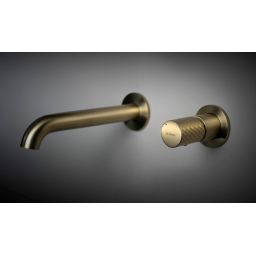 Deante Silia Hexa bateria umywalkowa podtynkowa złota BHS_R54L