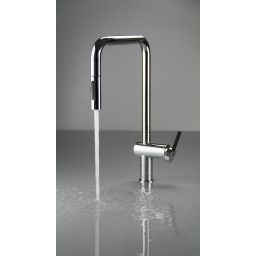 Deante Momi bateria kuchenna stojąca chrom BKM_073N