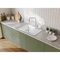 Deante Momi bateria kuchenna stojąca stal BKM_F73N