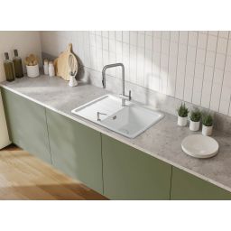 Deante Momi bateria kuchenna stojąca stal BKM_F73N