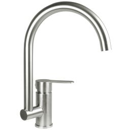 Deante Neo Lupo bateria kuchenna stojąca stal BLU_F62M