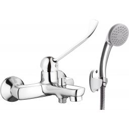 Deante Boro bateria wannowo-prysznicowa ścienna chrom BMO_011C