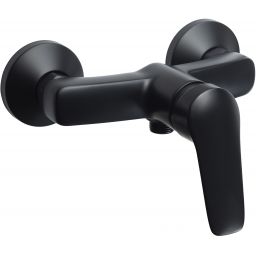 Deante Neo Boro bateria prysznicowa ścienna czarna BMON40M