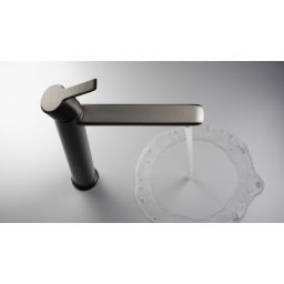 Deante Arnika bateria umywalkowa stojąca titanium BQA_D20N