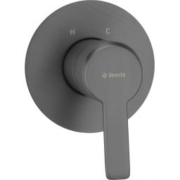 Deante Arnika bateria prysznicowa podtynkowa titanium BQAD44L