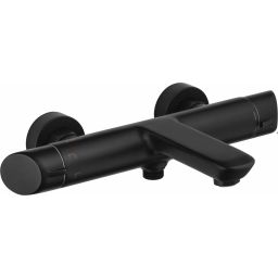 Deante Arnika Nero bateria wannowo-prysznicowa ścienna czarny mat BQAN10M