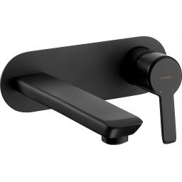 Deante Arnika Nero bateria umywalkowa podtynkowa czarny mat BQAN54L