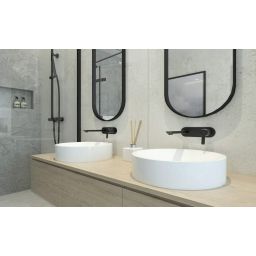 Deante Arnika Nero bateria umywalkowa podtynkowa czarny mat BQAN54L