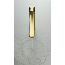 Deante Arnika bateria umywalkowa stojąca złota BQA_R20N