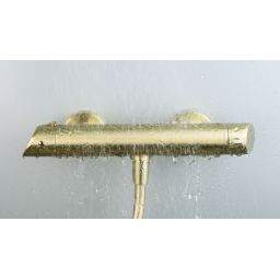 Deante Arnika bateria prysznicowa ścienna złota BQA_R40M