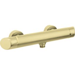 Deante Arnika bateria prysznicowa ścienna złota BQA_R40M