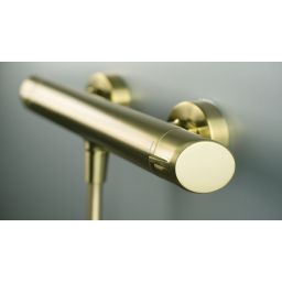 Deante Arnika bateria prysznicowa ścienna złota BQA_R40M