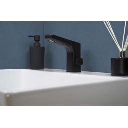 Deante Hiacynt Nero bateria umywalkowa stojąca elektroniczna czarna BQH_N29R