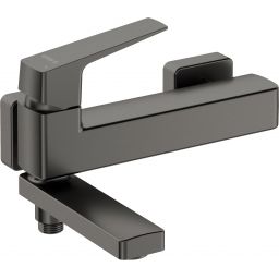 Deante Blur bateria wannowo-prysznicowa ścienna titanium BQL_D12M