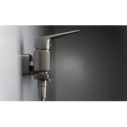 Deante Blur bateria wannowo-prysznicowa ścienna titanium BQL_D12M