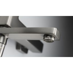 Deante Blur bateria wannowo-prysznicowa ścienna titanium BQL_D12M