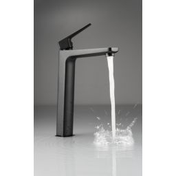 Deante Blur bateria umywalkowa stojąca czarna BQL_N20K