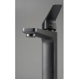 Deante Blur bateria umywalkowa stojąca czarna BQL_N20K