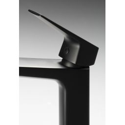 Deante Blur bateria umywalkowa stojąca czarna BQL_N20M