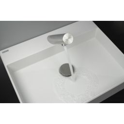 Deante Sense bateria umywalkowa stojąca elektroniczna stal BQRF29R