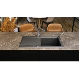 Deante Silia bateria kuchenna stojąca chrom BQS_073M