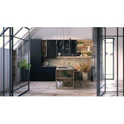 Deante Silia bateria kuchenna stojąca chrom BQS_073M