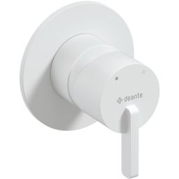 Deante Silia bateria prysznicowa podtynkowa biała BQS_A44L