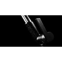 Deante Silia bateria kuchenna stojąca stal-czarna BQS_B730