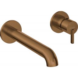 Deante Silia bateria umywalkowa podtynkowa brąz szczotkowany BQS_C54L