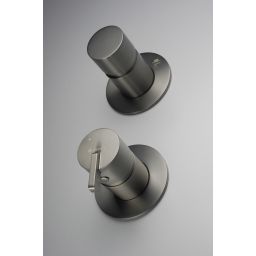 Deante Silia bateria wannowo-prysznicowa podtynkowa titanium BQS_D44P