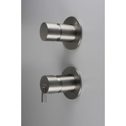 Deante Silia bateria wannowo-prysznicowa podtynkowa titanium BQS_D44P