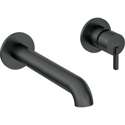 Deante Silia bateria umywalkowa podtynkowa czarny mat BQSN54L