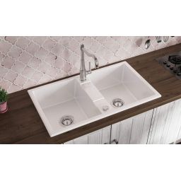 Deante Tamizo bateria kuchenna stojąca chrom BQT063M