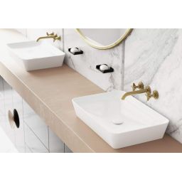 Deante Temisto bateria umywalkowa podtynkowa mosiądz BQTM54D