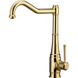 Deante Tamizo bateria kuchenna stojąca złota BQTZ63M