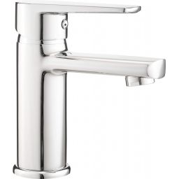 Deante Tubo bateria umywalkowa stojąca chrom BUT_020M