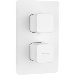 Deante Box bateria wannowo-prysznicowa podtynkowa termostatyczna bianco BXYAECT