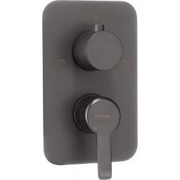 Deante Arnika bateria wannowo-prysznicowa podtynkowa titanium BXY_DQAM