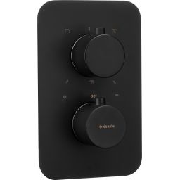 Deante Box bateria wannowo-prysznicowa podtynkowa termostatyczna czarna BXYNEBT