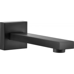 Deante Cascada Nero wylewka wannowa ścienna czarny mat NACN82K