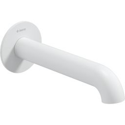 Deante Silia wylewka do baterii wannowej biała NQS_A81K