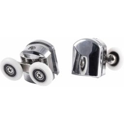 Deante rolki górne podwójne do kabiny prysznicowej chrom XKCJ1RU04