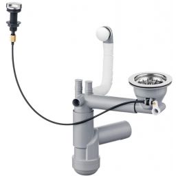 Outlet - Deante Space Saver Lux syfon do zlewozmywaków granitowych ZXY9915