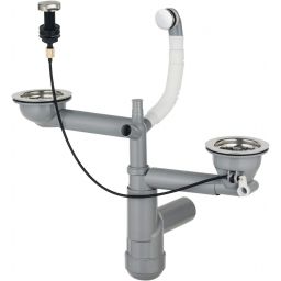 Deante Space Saver Lux syfon do zlewozmywaków granitowych ZXY9918