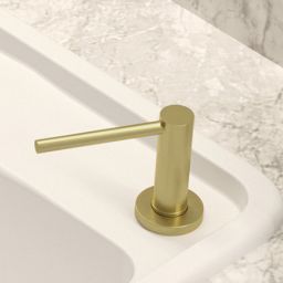 Deante Aster dozownik do płynu 500 ml złoto szczotkowane ZZZR0DD