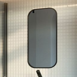 Deante Mokko lustro 50x75 cm prostokątne czarny ADMN801