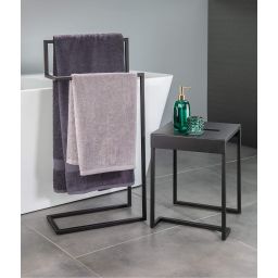 Deante Mokko taboret łazienkowy czarny mat ADMN51T