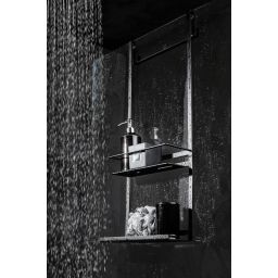 Deante Mokko półka na kabinę czarny mat ADMN52K