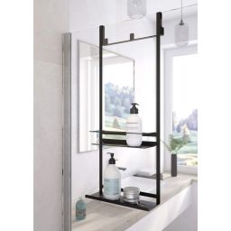 Deante Mokko półka na kabinę czarny mat ADMN52K