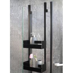 Deante Mokko półka na kabinę czarny mat ADMN54K